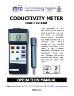 MRC CD-4303 Operation Manual preview