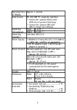 Preview for 5 page of MRC CD-4307SD Operation Manual