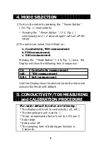 Preview for 10 page of MRC CD-4307SD Operation Manual