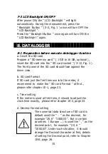 Preview for 17 page of MRC CD-4307SD Operation Manual