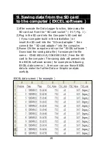 Preview for 22 page of MRC CD-4307SD Operation Manual