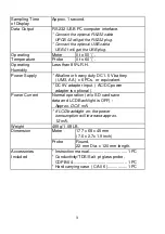 Preview for 5 page of MRC CD-4309 Operation Manual