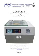 MRC CENVCC-3 Instruction Manual предпросмотр