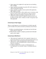 Preview for 10 page of MRC DBD-001N Operation Manual