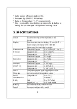 Preview for 5 page of MRC DO-5510HA Operation Manual