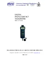 Предварительный просмотр 1 страницы MRC DT-2236 Manual