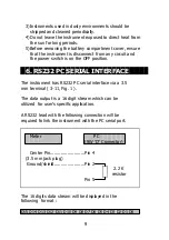 Preview for 12 page of MRC DW-6160 Operation Manual