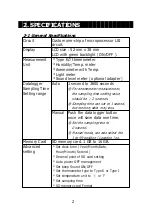 Preview for 4 page of MRC EM-9300SD Operation Manual