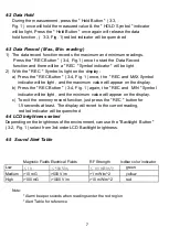 Предварительный просмотр 9 страницы MRC EMF-840 Operation Manual