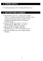 Предварительный просмотр 13 страницы MRC EMF-840 Operation Manual