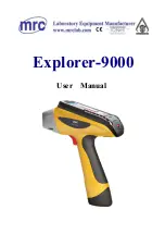 MRC Explorer-9000 User Manual preview