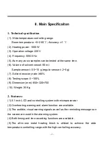 Preview for 5 page of MRC FA-46 Operation Manual