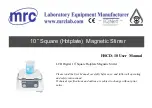 Preview for 1 page of MRC HSCD-10 User Manual