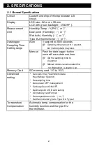 Предварительный просмотр 4 страницы MRC HT-3027SD Operation Manual