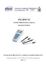 Preview for 1 page of MRC INE-DZB-712 Instruction Manual