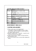 Предварительный просмотр 13 страницы MRC LX-1102 Operation Manual