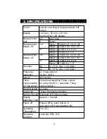 Preview for 4 page of MRC MG-3002 Operation Manual