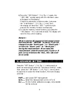 Preview for 10 page of MRC MG-3002 Operation Manual