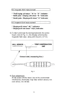 Предварительный просмотр 8 страницы MRC MG-3003SD Operation Manual