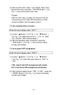 Предварительный просмотр 18 страницы MRC MG-3003SD Operation Manual