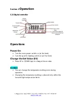 Preview for 14 page of MRC MHK 1-6D Operation Manual