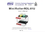 MRC Mini Roller ROL-01U User Manual preview