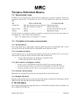 Preview for 6 page of MRC MRL3 15 Technical Reference Manual