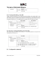 Preview for 24 page of MRC MRL3 15 Technical Reference Manual