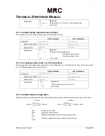 Preview for 26 page of MRC MRL3 15 Technical Reference Manual