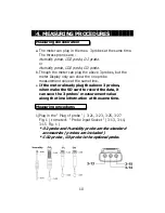 Preview for 12 page of MRC O2H-9903SD Operation Manual