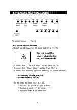 Preview for 8 page of MRC PDT-2250 Operation Manual