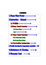 Preview for 2 page of MRC PGI-550H User Manual