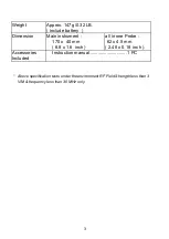 Предварительный просмотр 5 страницы MRC PMG-302 Operation Manual