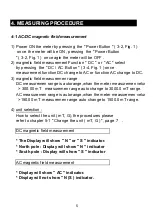 Предварительный просмотр 7 страницы MRC PMG-302 Operation Manual