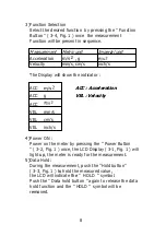 Preview for 10 page of MRC PVB-820 Operation Manual