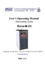 MRC Rova-M-C3 User'S Operating Manual предпросмотр