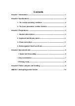 Preview for 5 page of MRC SI-600 Operation Manual