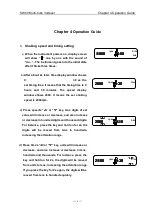 Preview for 11 page of MRC SI-600 Operation Manual