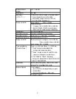 Preview for 4 page of MRC SL-4012 Operation Manual