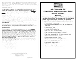 Preview for 1 page of MRC SOUNDER 0001666 Quick Start Manual