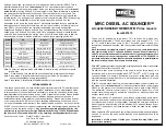 Preview for 1 page of MRC SOUNDER 0001815 Quick Start Manual