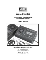 MRC Super Brain 977 User Manual preview