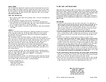 Preview for 2 page of MRC TECH 6 2.0 Quick Start Manual