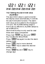 Preview for 24 page of MRC TM-196 User Manual