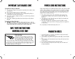 Preview for 3 page of MrCoffee BVMC-PC14 Series User Manual