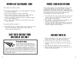 Preview for 3 page of MrCoffee Easy Measure RF SERIES User Manual