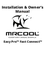 Предварительный просмотр 45 страницы MrCool Easy Pro Fast Connect Manual