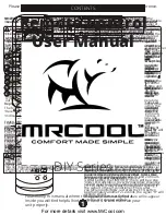 MrCool EG51F/EU1 User Manual предпросмотр