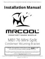 Предварительный просмотр 1 страницы MrCool MB176 Installation Manual