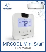 MrCool Mini-Stat User Manual preview